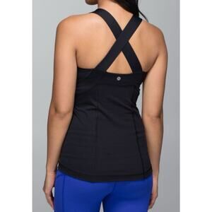 Lululemon Push Your Limits Tank V-Neck Black Size 4